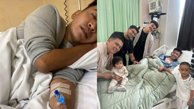 Ruben Onsu Kembali Dirawat di Rumah Sakit (instagram)